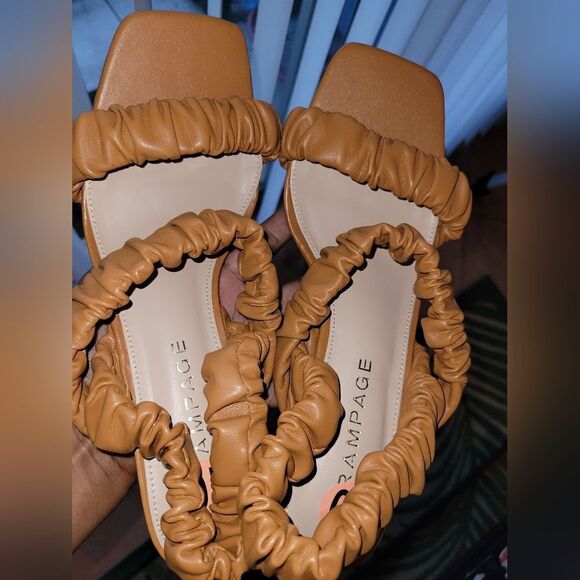 Rampage Brown Heels- Size 10 - Picture 2 of 5